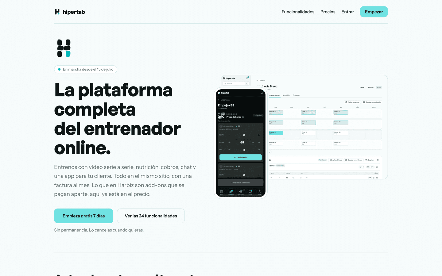 Screenshot of Hipertab